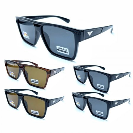 AM Polarized Fashion Sunglasses 2 Style Assorted AMP622/624