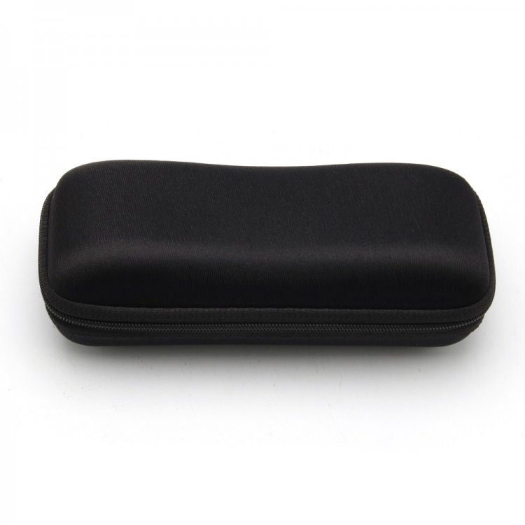 Black Zipper Case Rectangle S-CZ-SQ-BK