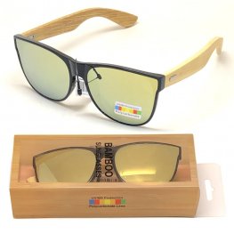 Fashion Bamboo Polycarbonate Sunglasses BA103 Fashion Bamboo Polycarbonate Sunglasses BA103