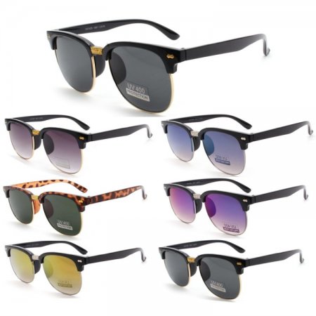 Classic Designer Fashion Metal Sunglasses 2 Styles Mixed FM2131/2