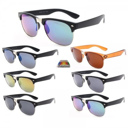 Classic Polarized Clubmaster Sunglasses 2 Style Mixed PM6117/8
