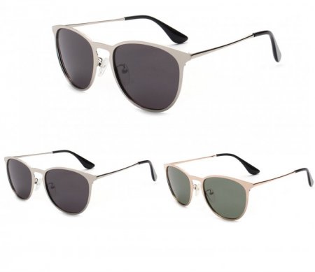 Classic Collection Polarized Metal Fashion Sunglasses (3 Style) PMF6105/8/9