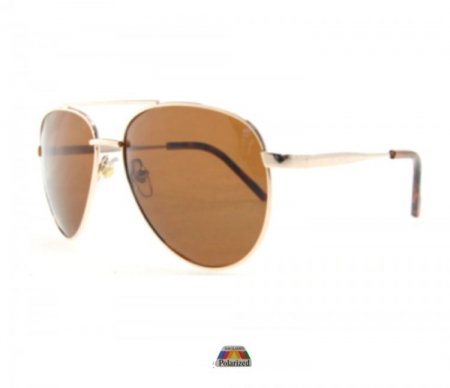 Aviator Metal Polarized Sunglasses 2001-S-P