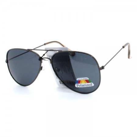 Aviator Metal Polarized Sunglasses AV008PM