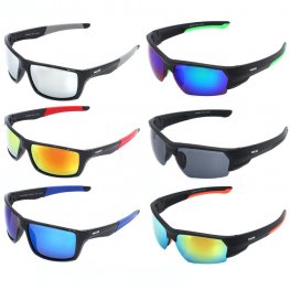 Poker Sport Plastic Sunglasses 2 Styles Asort. PO107/108  Poker Sport Plastic Sunglasses 2 Styles Asort. PO107/108