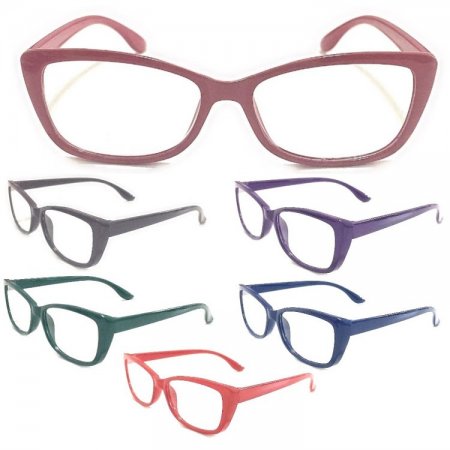 Fashion Unisex Plastic Reading Glasses 4 Style Asstd R9228-31