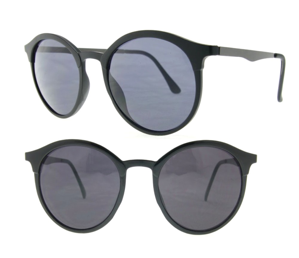 Designer Fashion Sunglasses The Byron Collections (Shinning Black, Smoke Lens) SU-4277-1