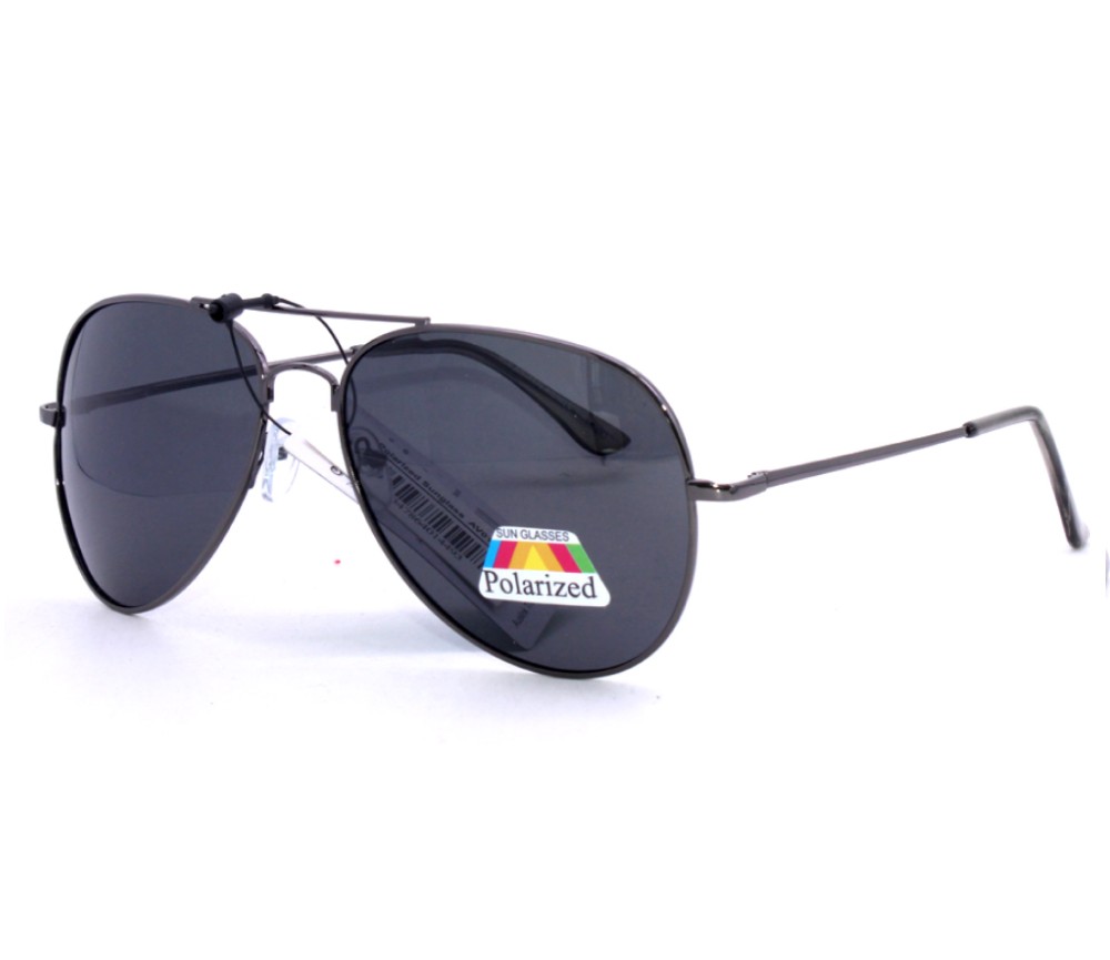 Aviator Metal Polarized Sunglasses AV010PM-1