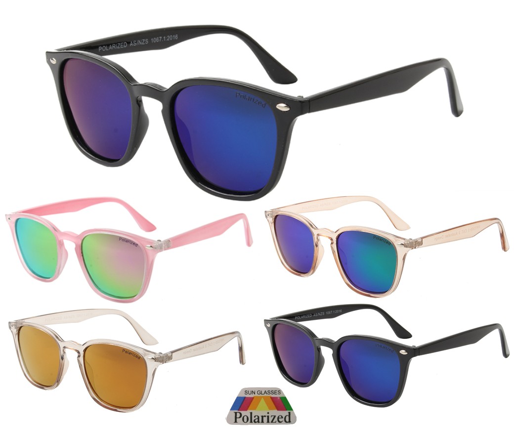 The Bondi Collection Fashion Plastic Polarized Tinted Lens Sunglasses PPF5309-2